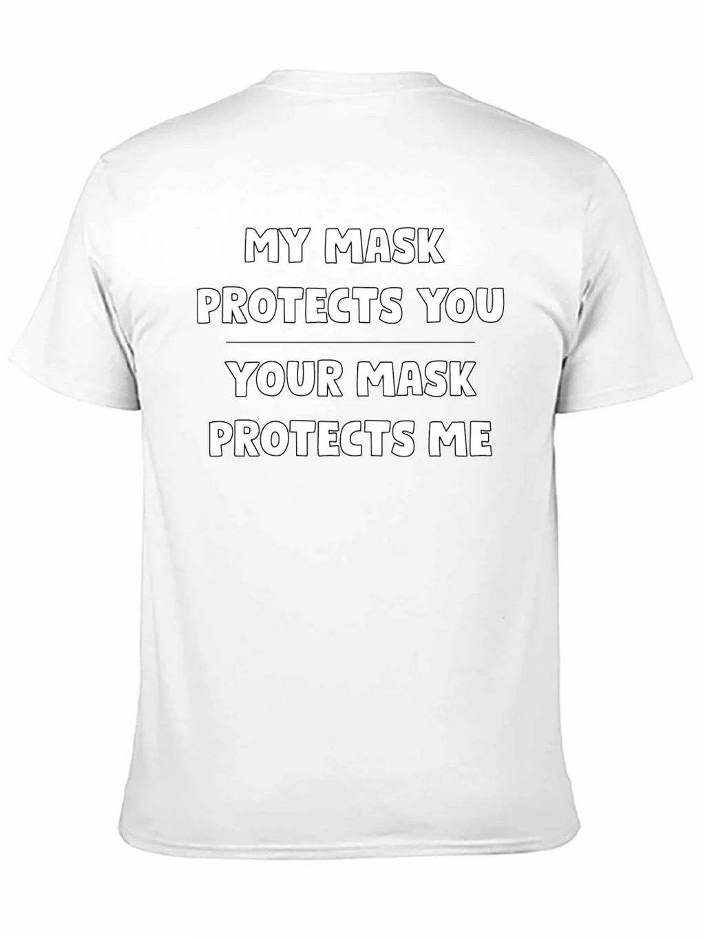 My Mask Protects You T-Shirt product image 10