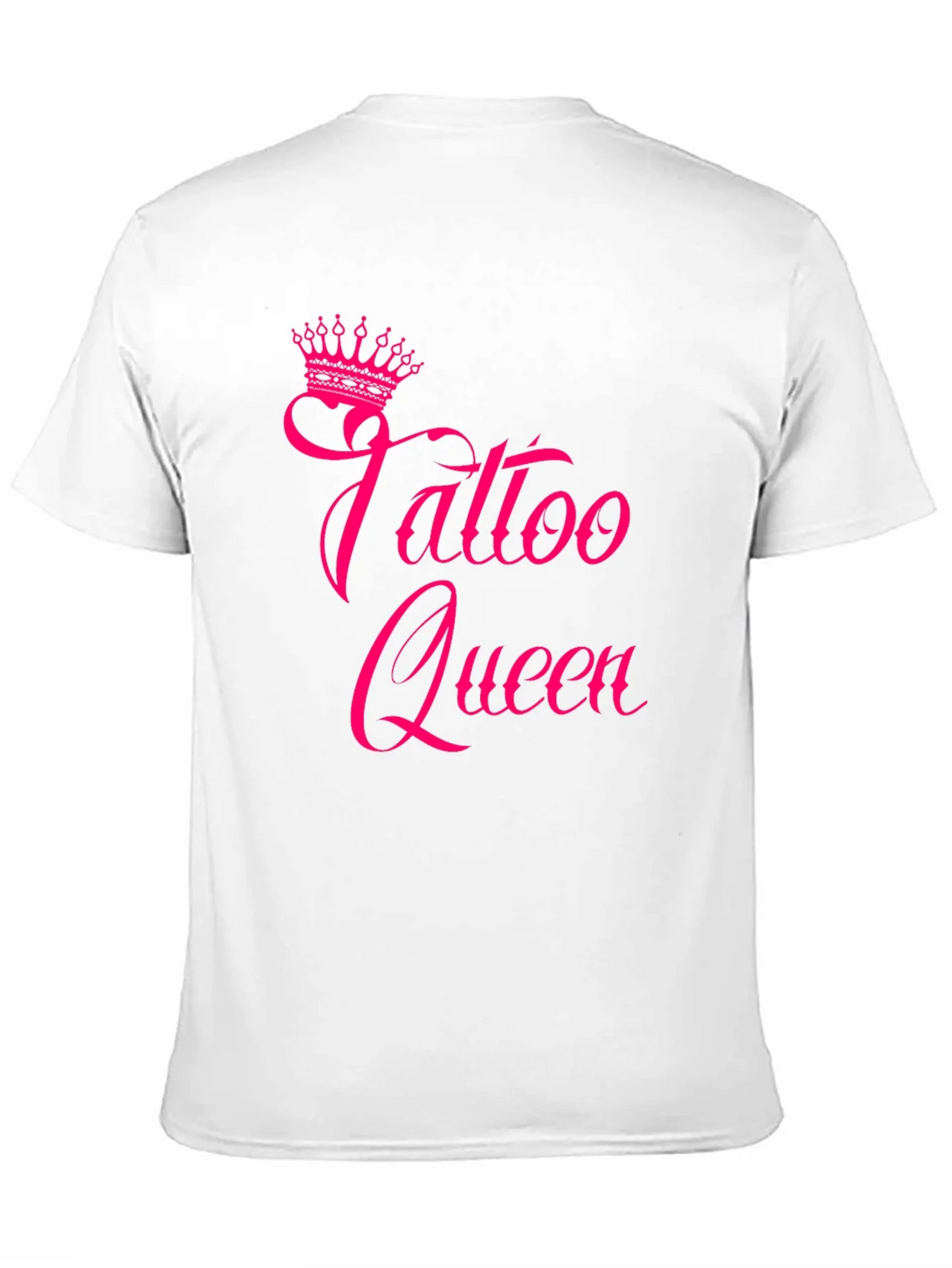 Tattoo Queen Black T-Shirt with Pink Print product image 10