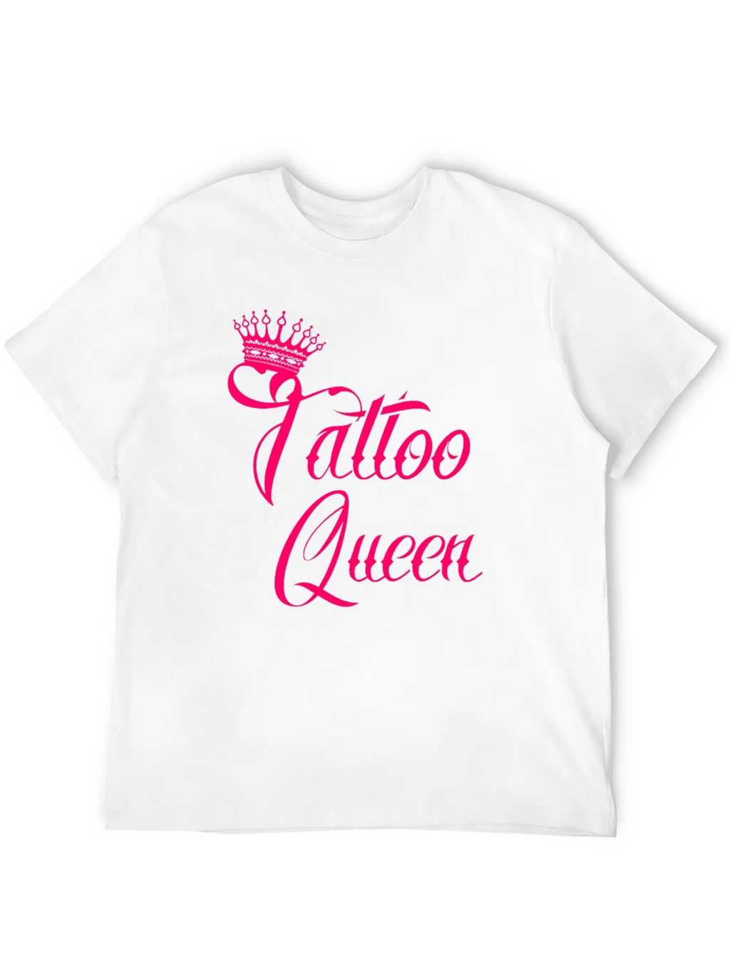 Tattoo Queen Black T-Shirt with Pink Print product image 11