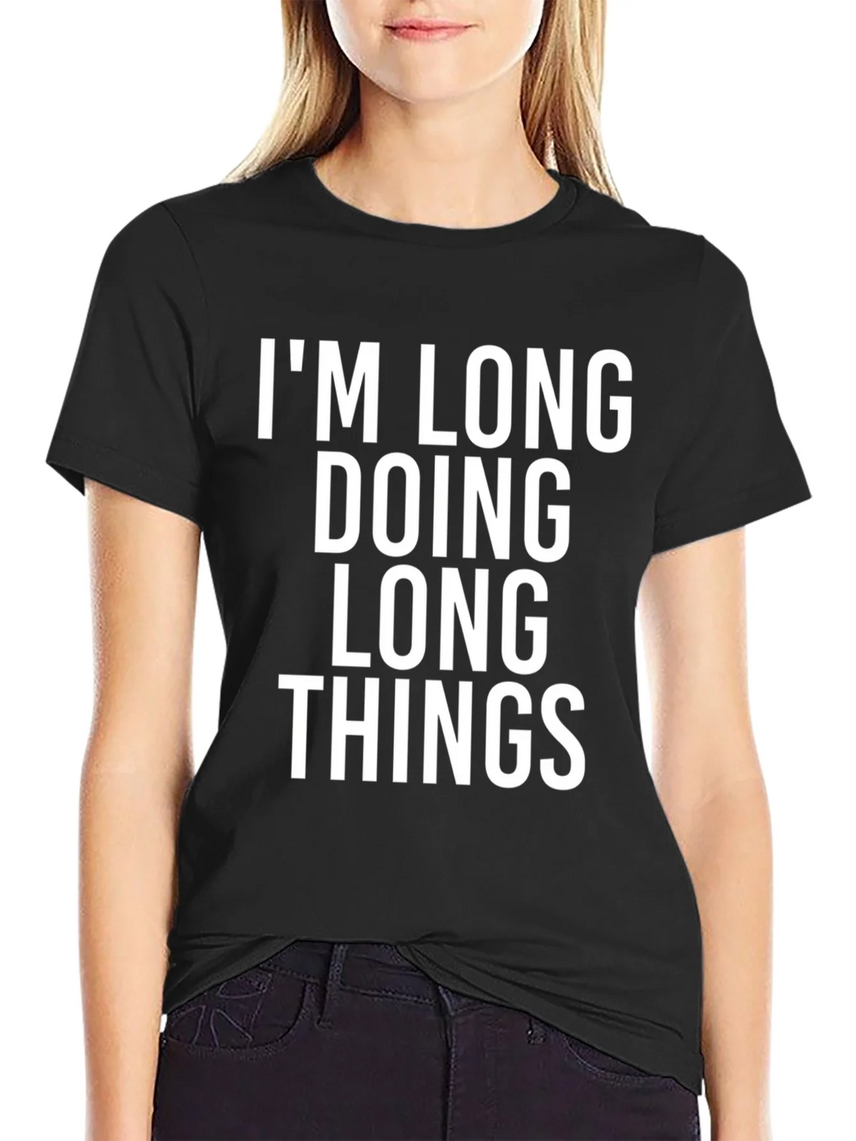 Im Long Doing Things Funny Graphic Tee product image 2
