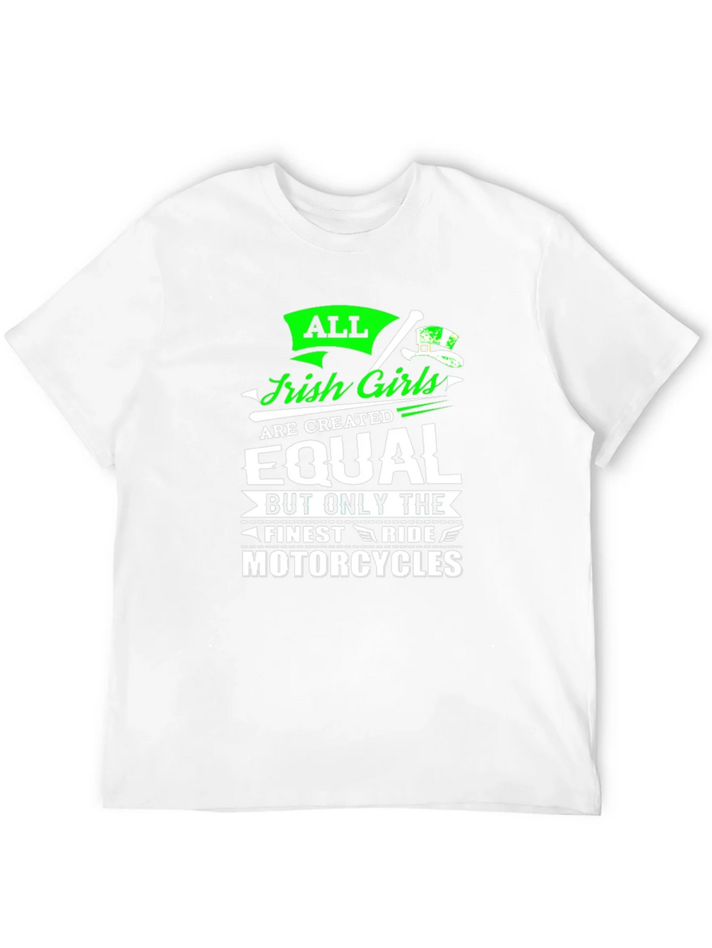 Irish Girls Motorcycles T-Shirt product image 9