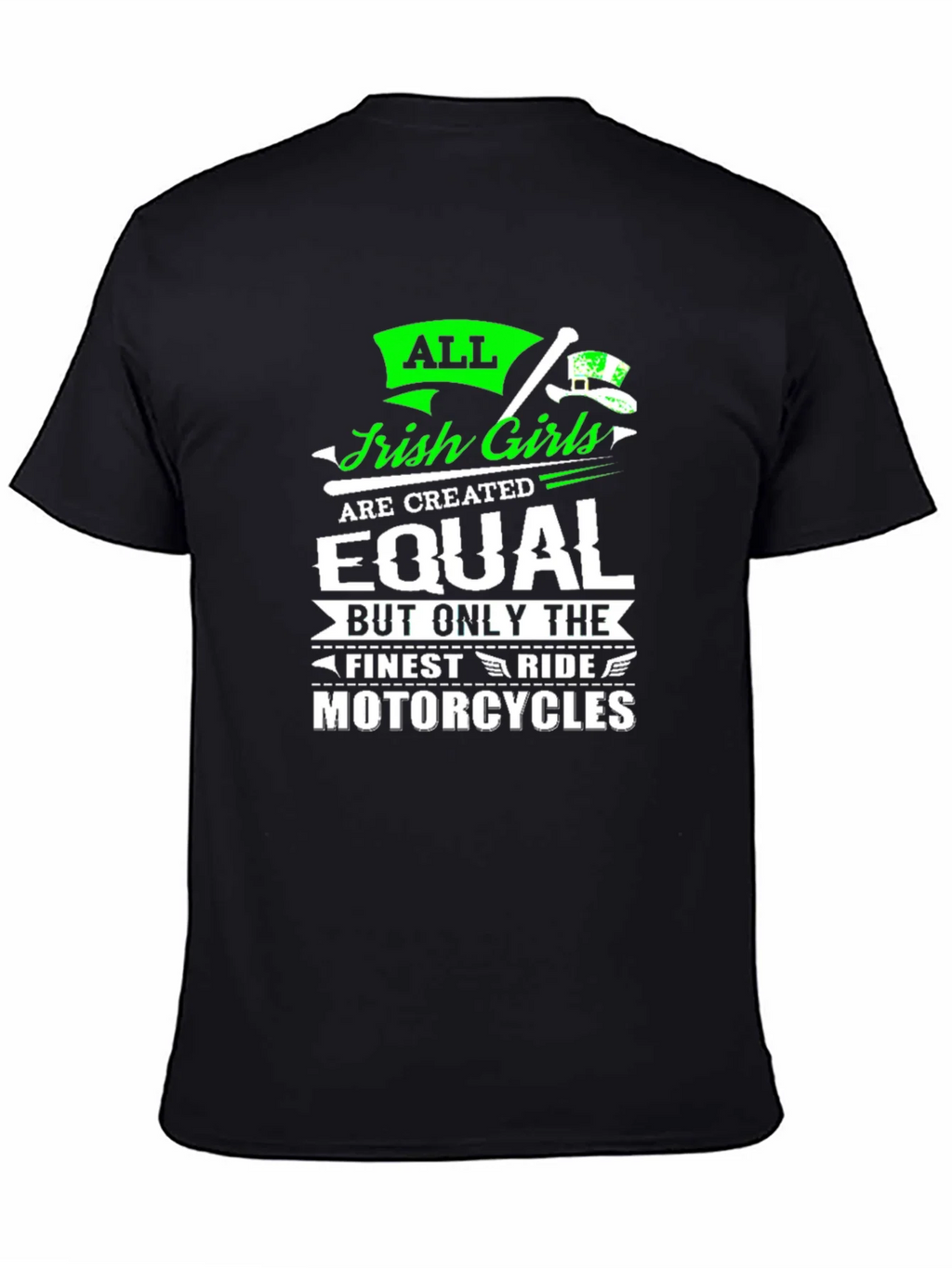 Irish Girls Motorcycles T-Shirt product image 4