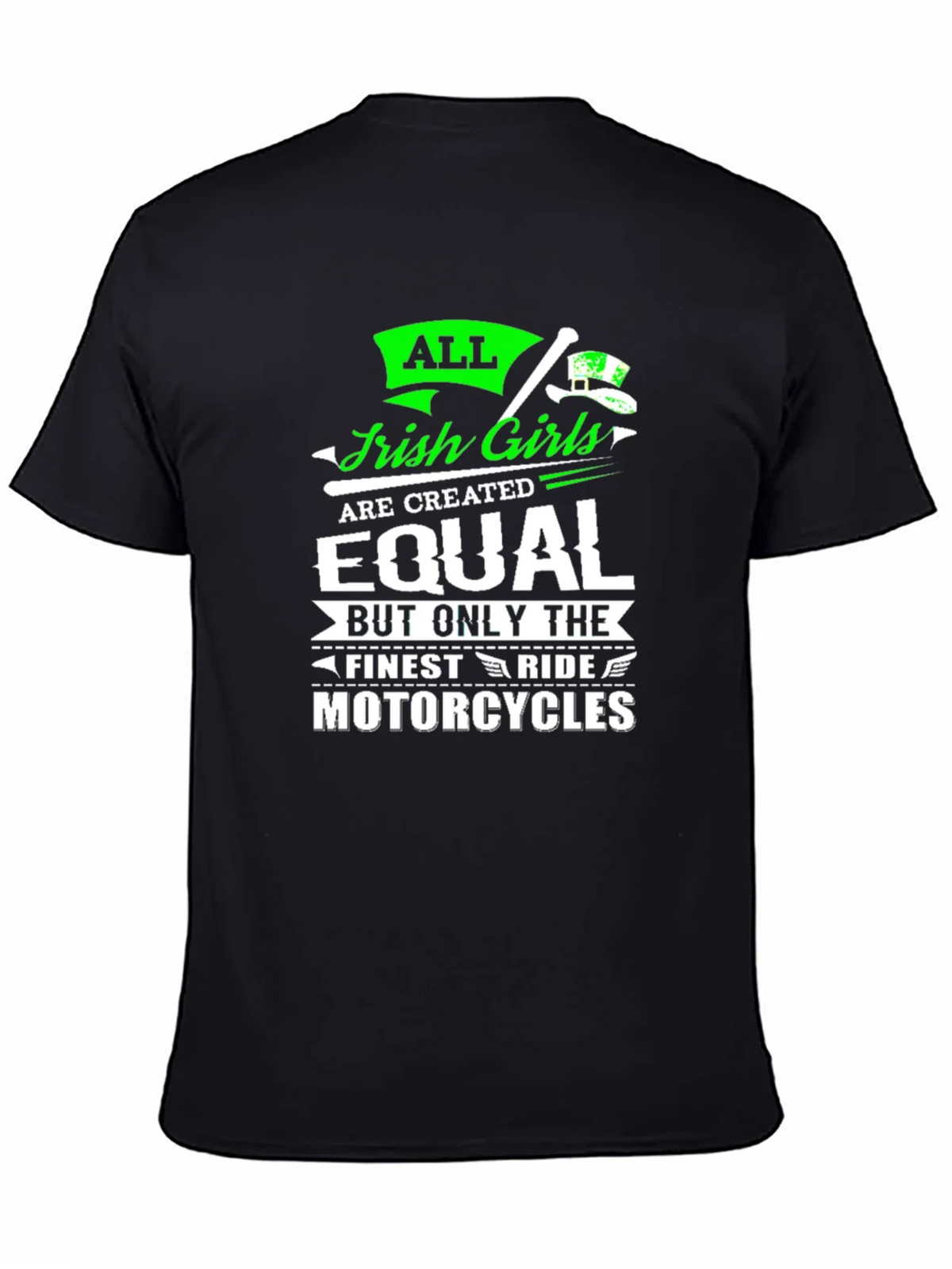 Irish Girls Motorcycles T-Shirt product image 4