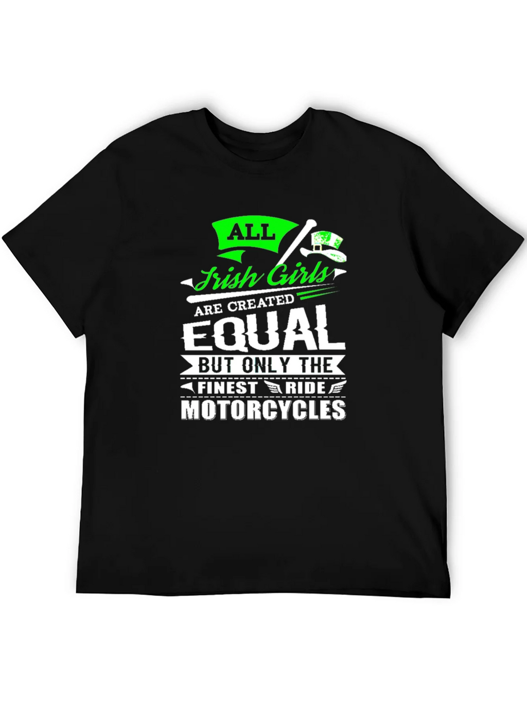 Irish Girls Motorcycles T-Shirt product image 5
