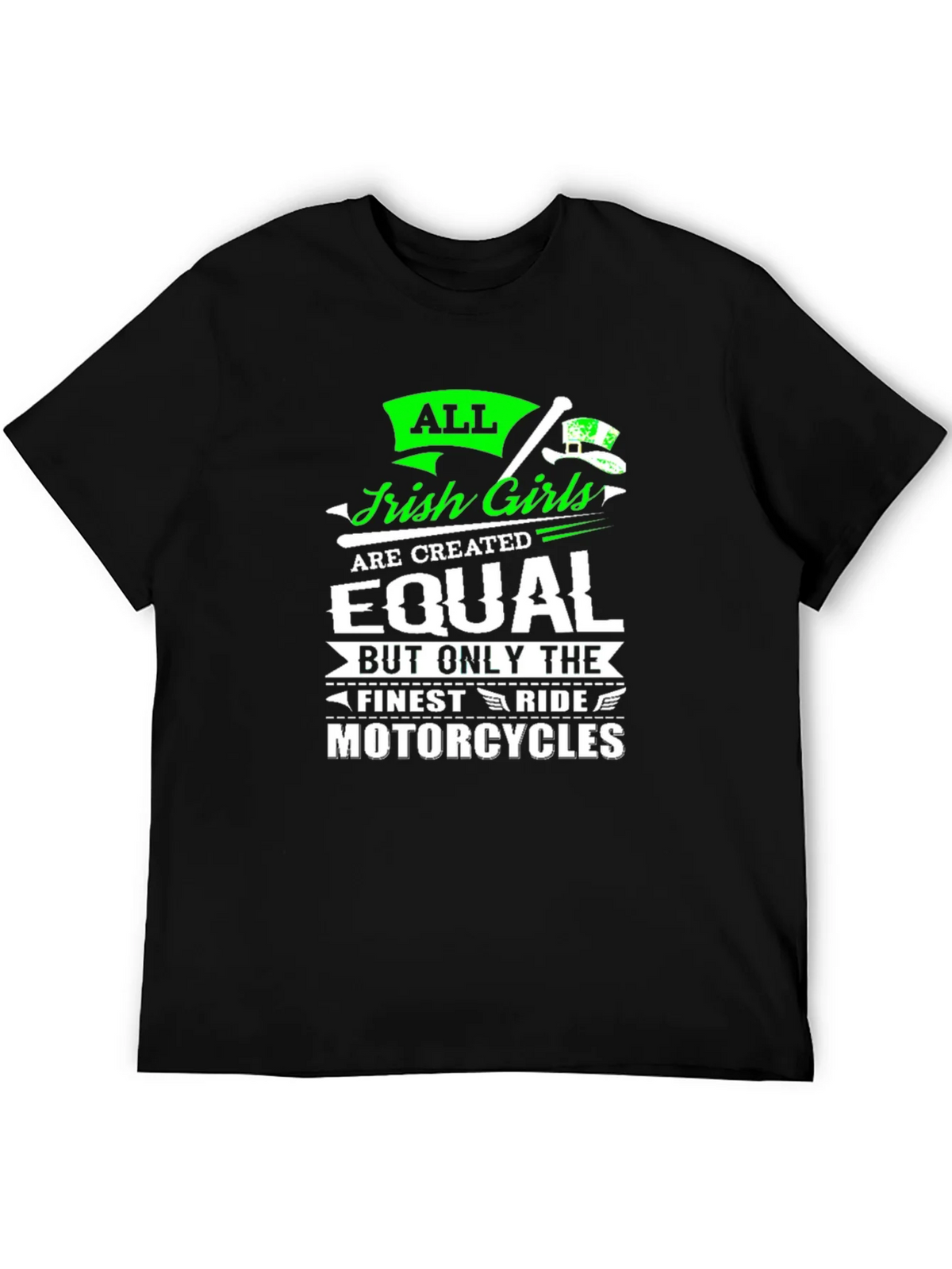 Irish Girls Motorcycles T-Shirt product image 5