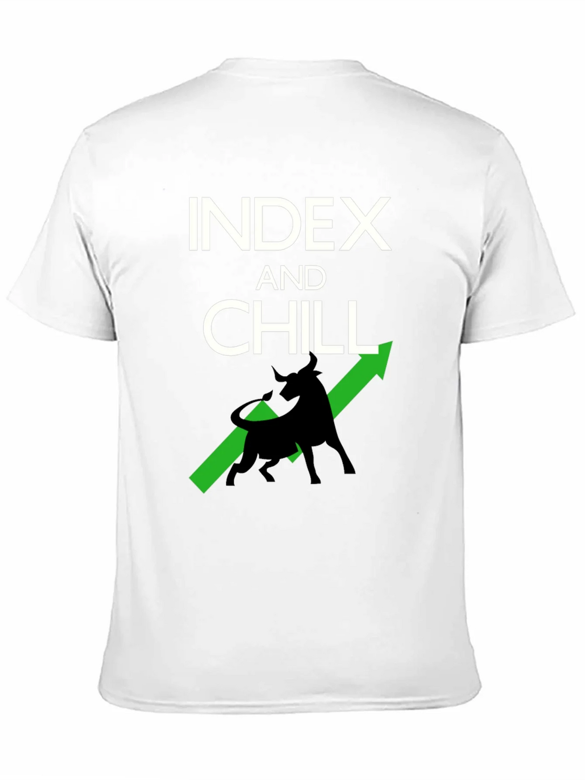 Index and Chill Graphic Tee - Stock Market Bull T-Shirt product image 10
