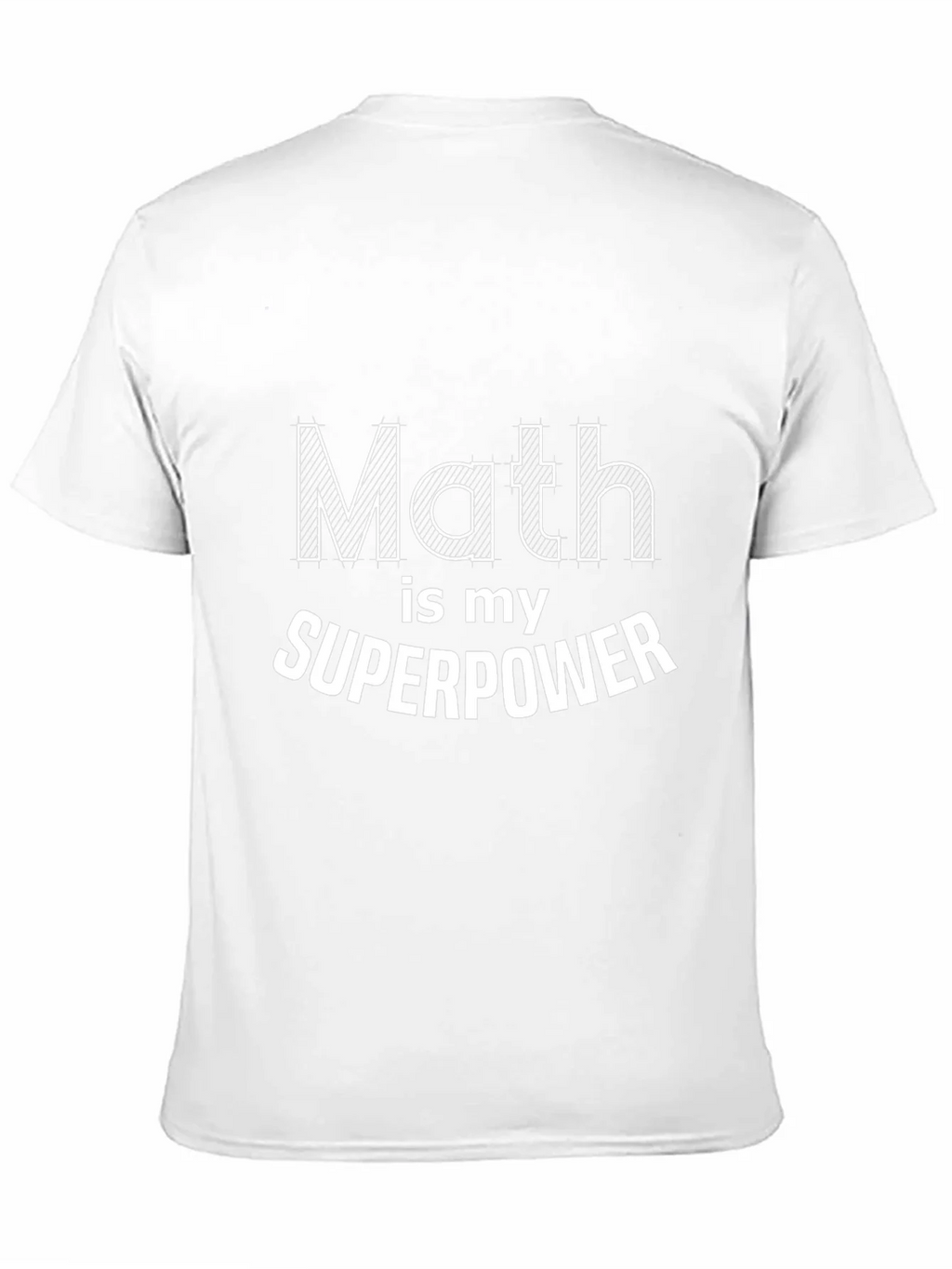 Math is My Superpower Black T-Shirt product image 10