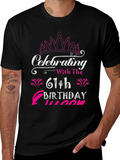 61st Birthday Queen T-Shirt - Celebrate in Style! product image 1