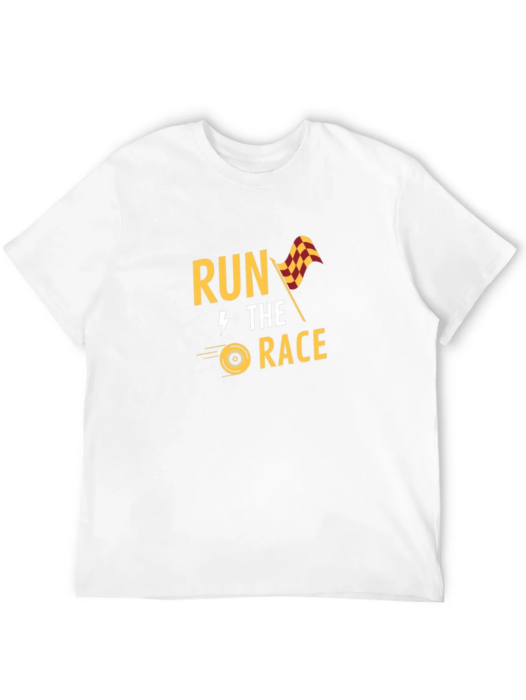 Run the Race Graphic Tee - Black product image 11