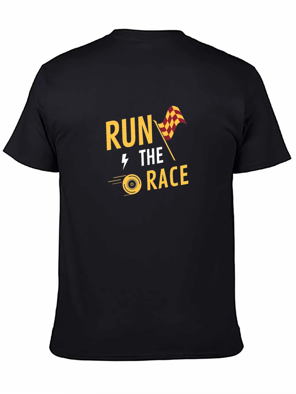 Run the Race Graphic Tee - Black product image 4