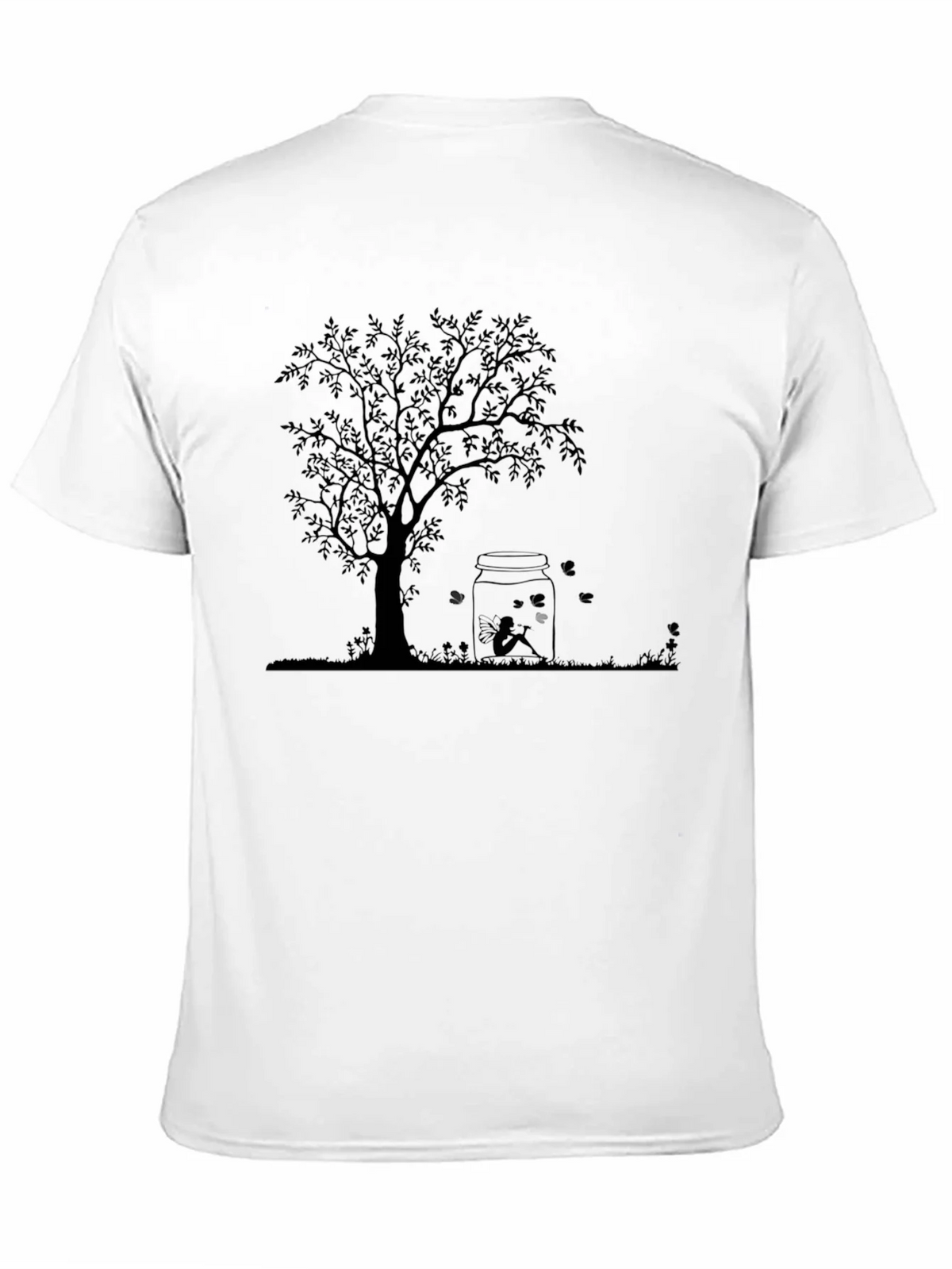 Tree of Life Graphic Tee - Black Cotton product image 10