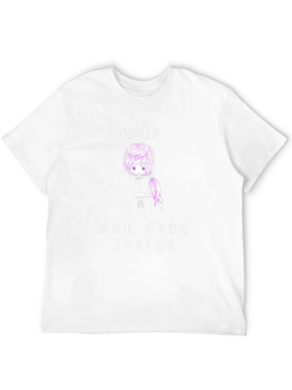 Cute But Dead Inside Black Graphic T-Shirt product image 11