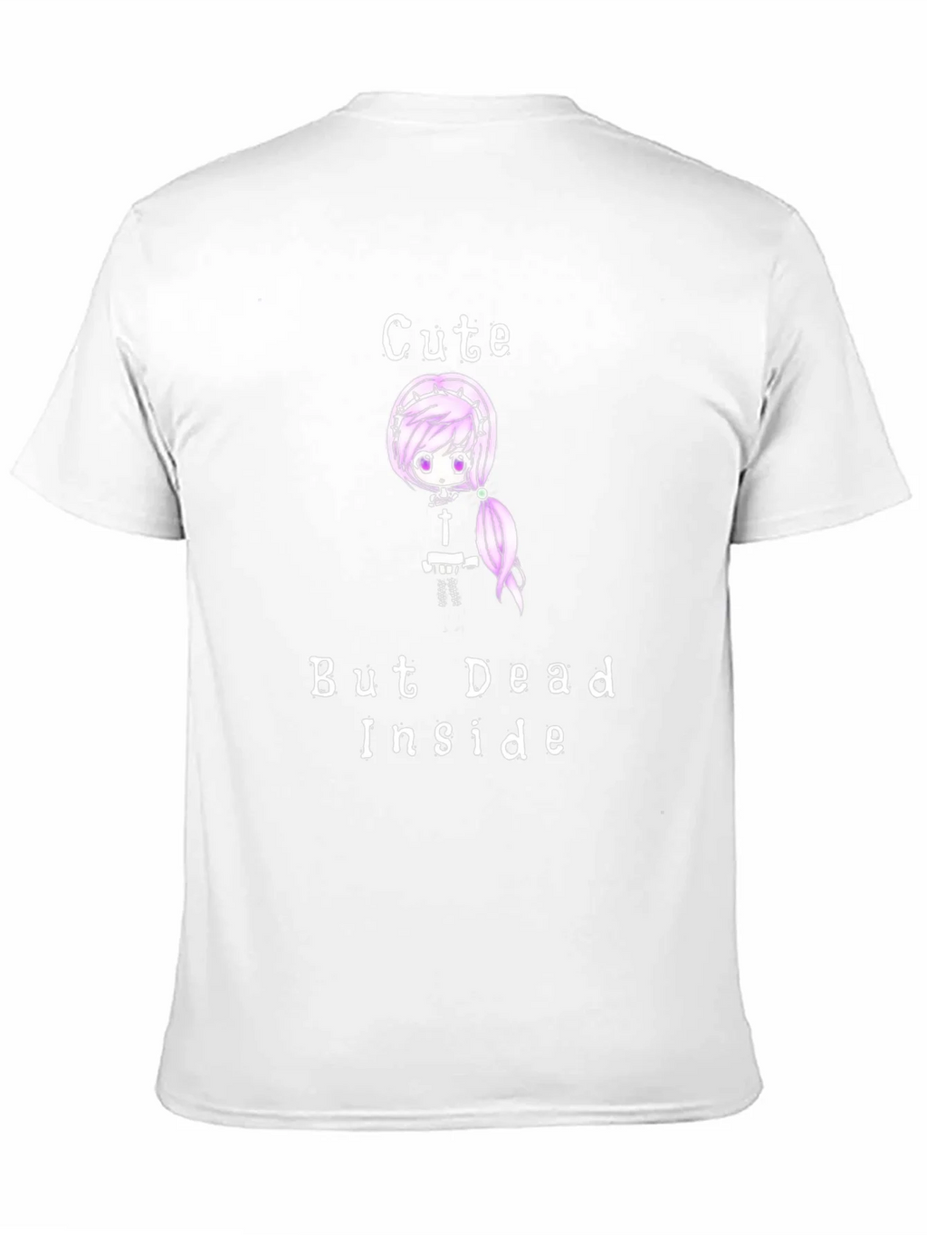 Cute But Dead Inside Black Graphic T-Shirt product image 10