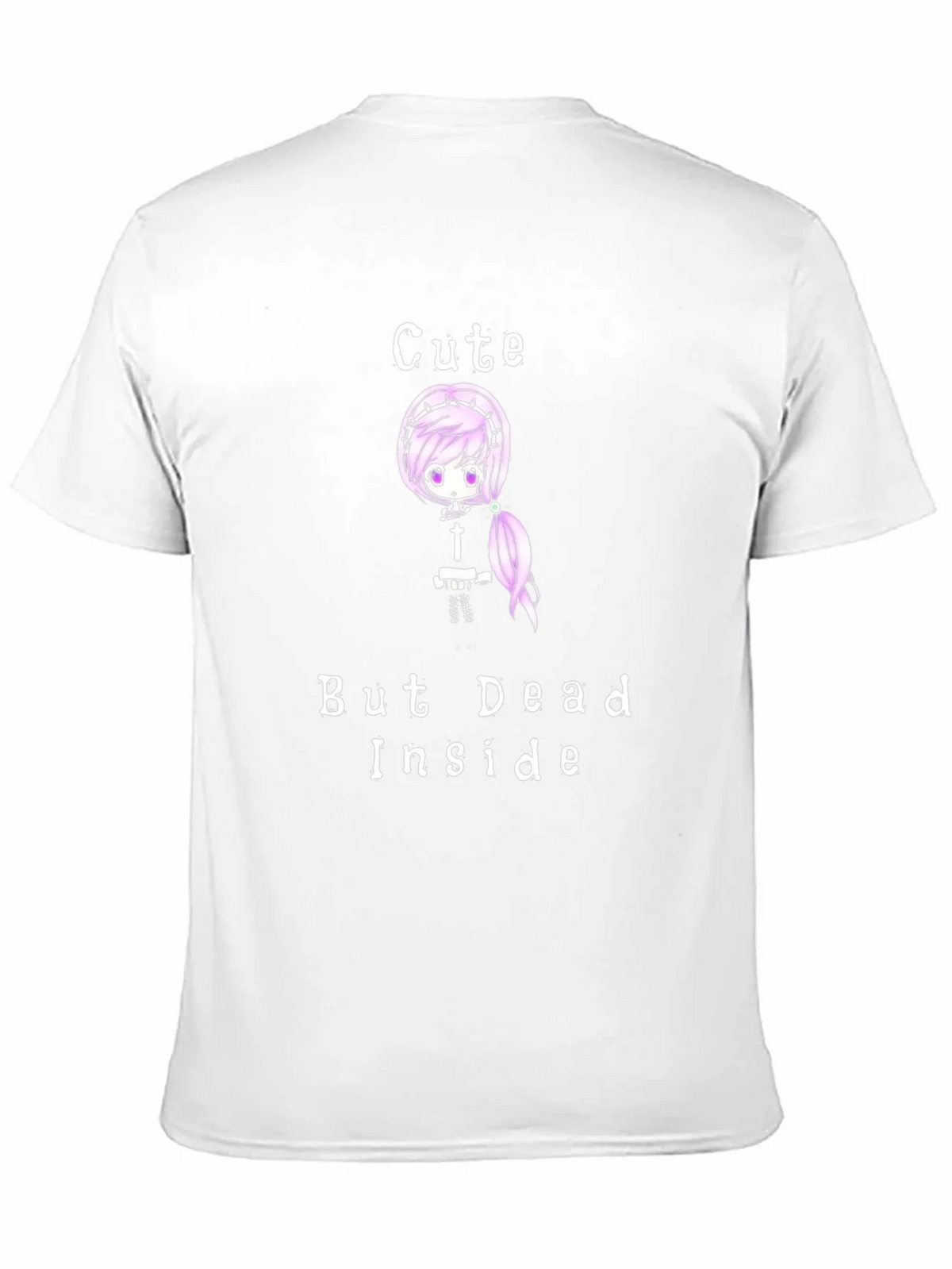 Cute But Dead Inside Black Graphic T-Shirt product image 10
