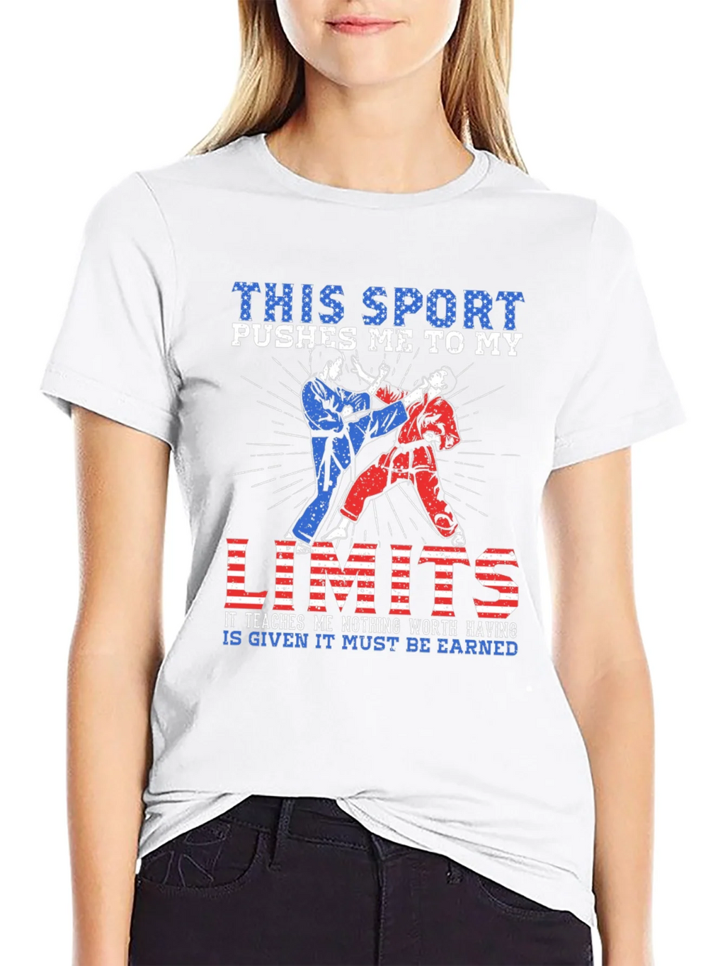 Martial Arts T-Shirt - Pushes Me To My Limits product image 2