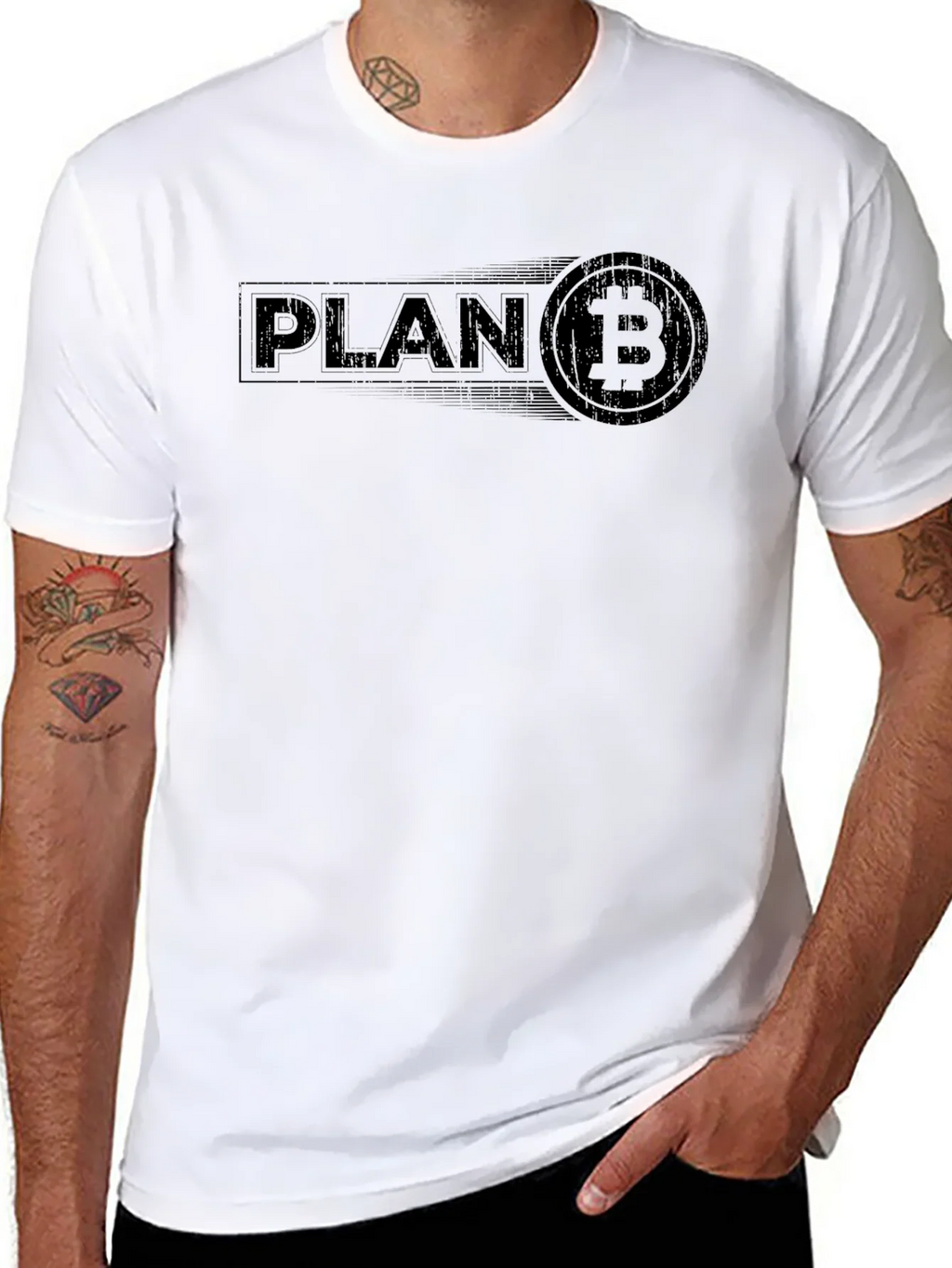 Plan B Bitcoin Black Tee product image 7