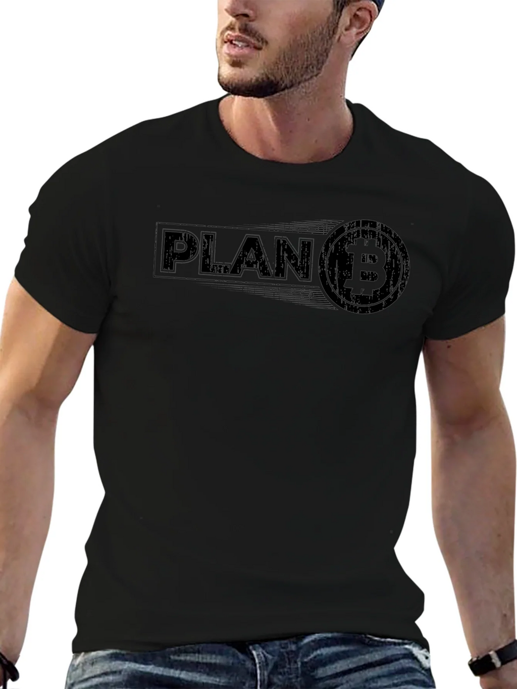 Plan B Bitcoin Black Tee product image 6