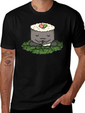 Zen Sushi Meditation T-Shirt - Comfy Tee product image 1