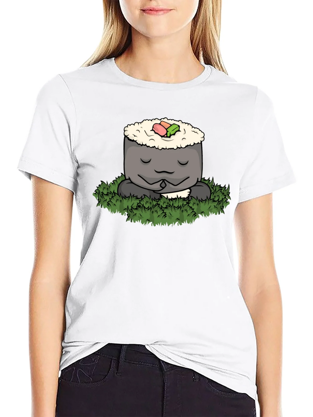 Zen Sushi Meditation T-Shirt - Comfy Tee product image 8