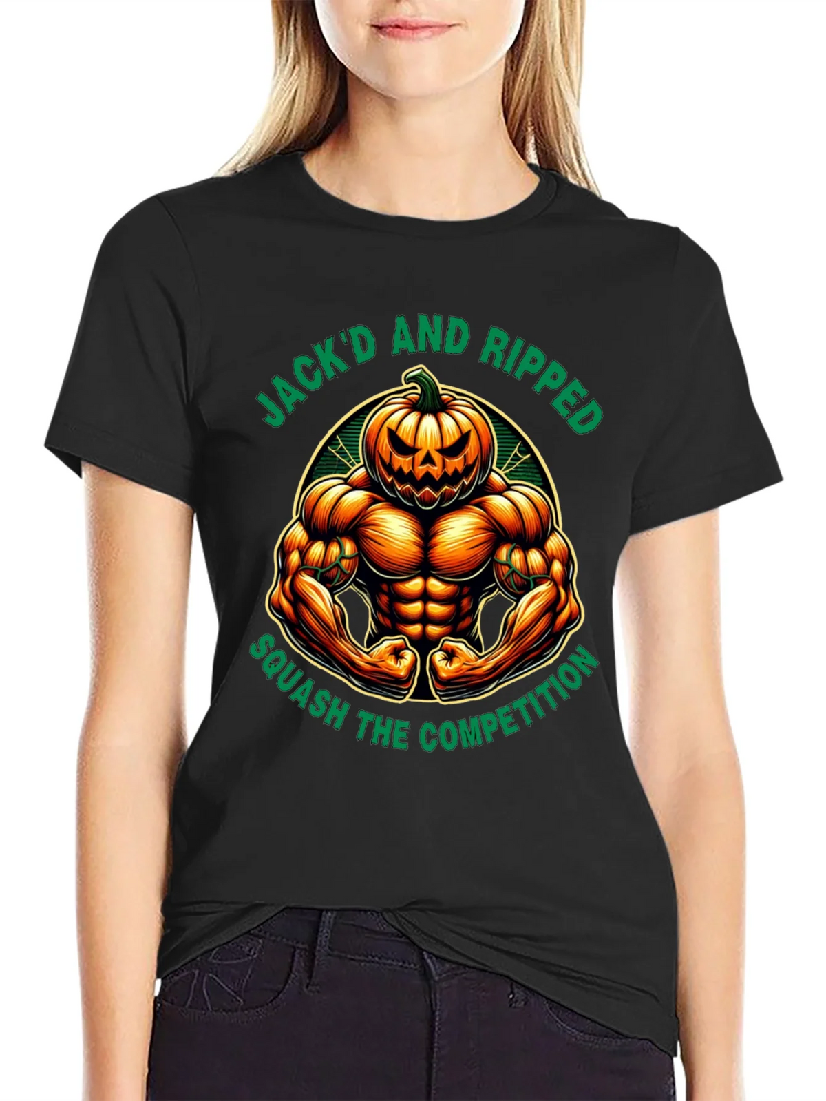 Jackd and Ripped Halloween Gym T-Shirt product image 2