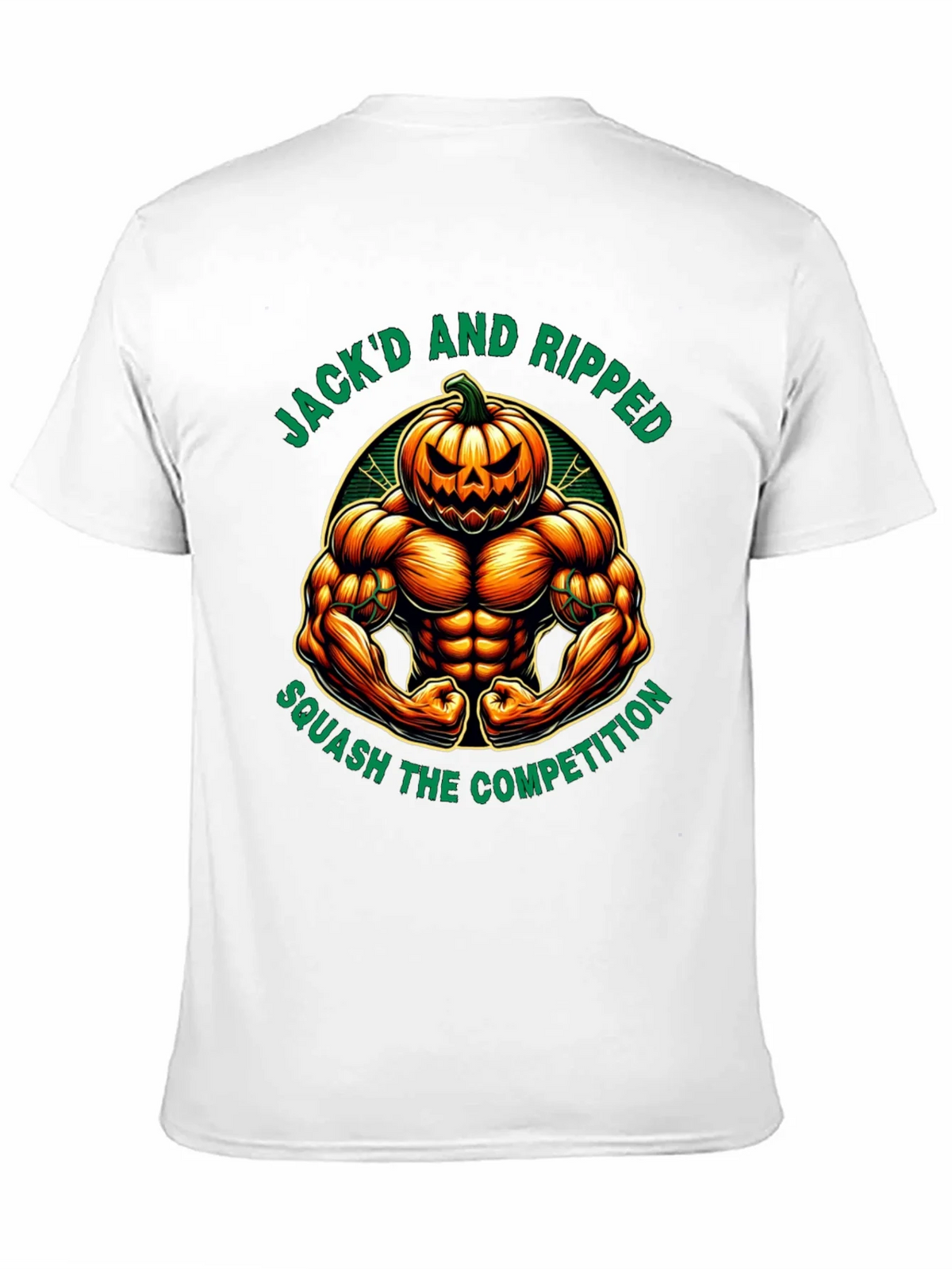 Jackd and Ripped Halloween Gym T-Shirt product image 10