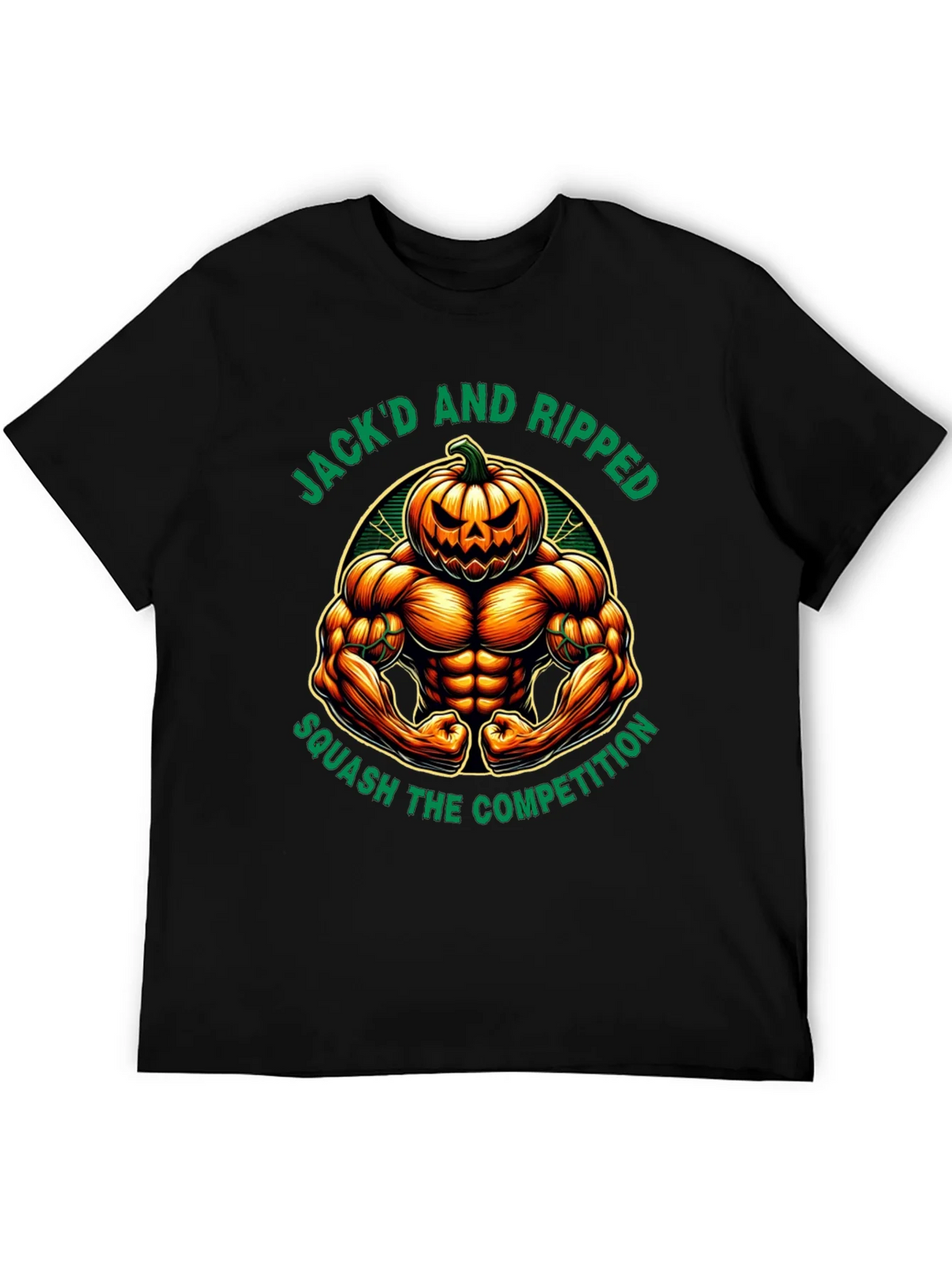 Jackd and Ripped Halloween Gym T-Shirt product image 5