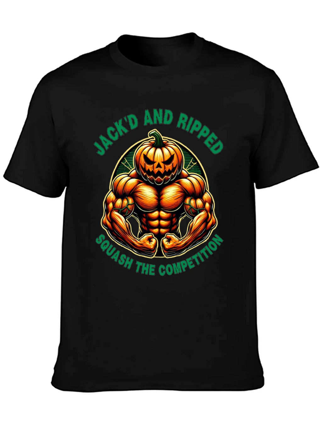 Jackd and Ripped Halloween Gym T-Shirt product image 3