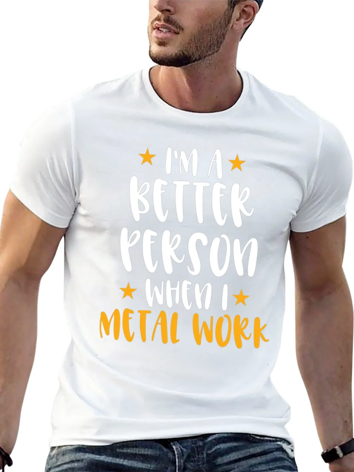 Metal Work T-Shirt - Im a Better Person product image 11