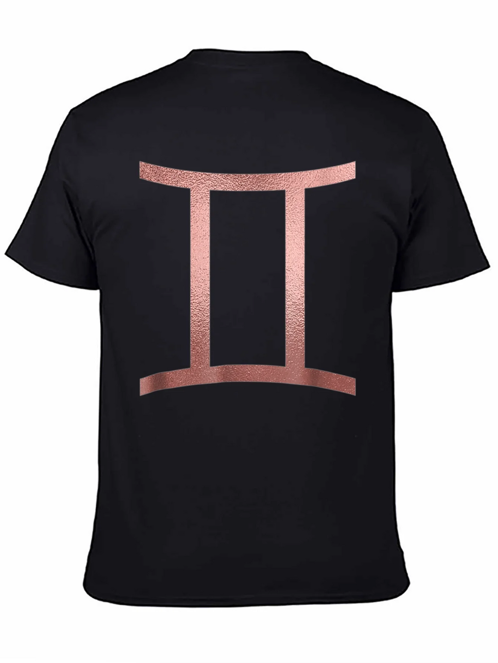 Gemini Zodiac Sign T-Shirt - Black Tee product image 1