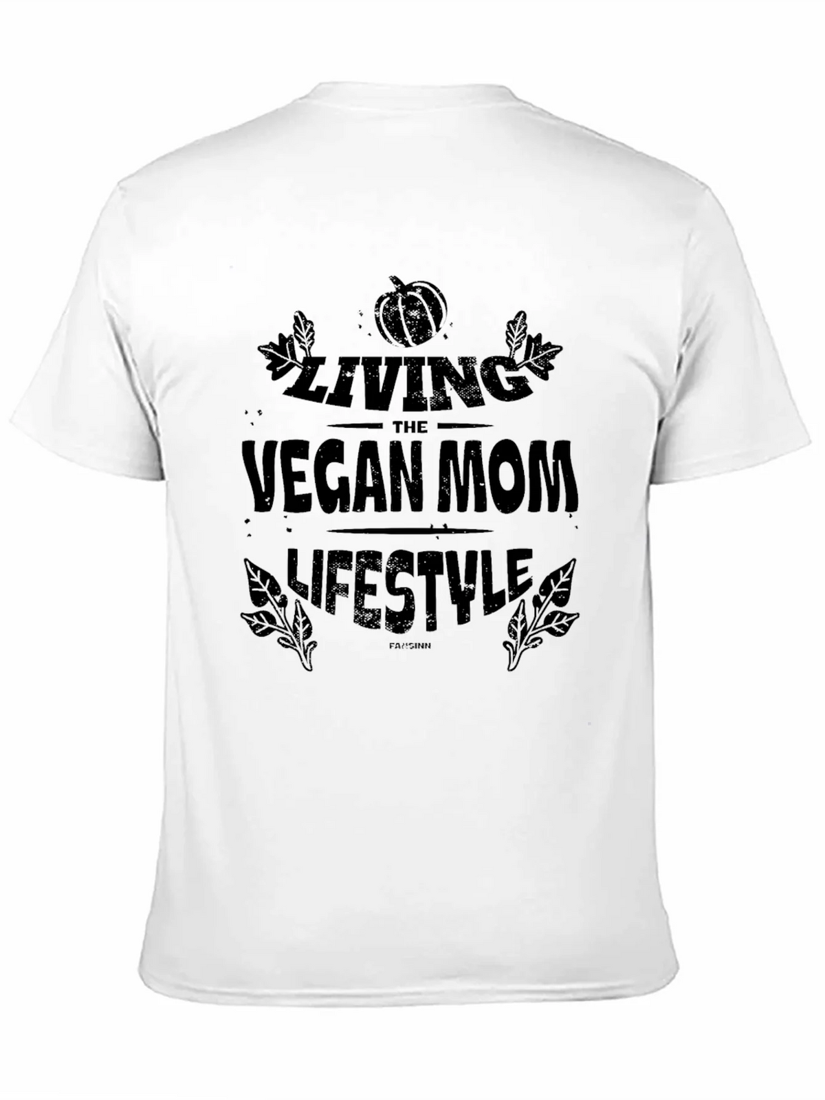 Vegan Mom Lifestyle T-Shirt - Black Tee product image 4