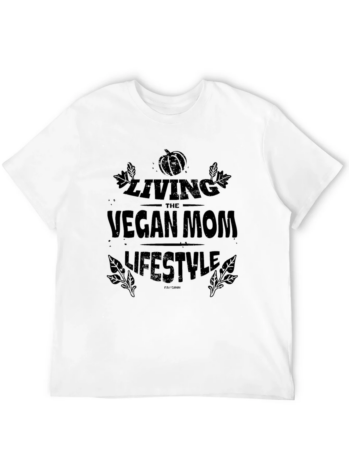 Vegan Mom Lifestyle T-Shirt - Black Tee product image 5