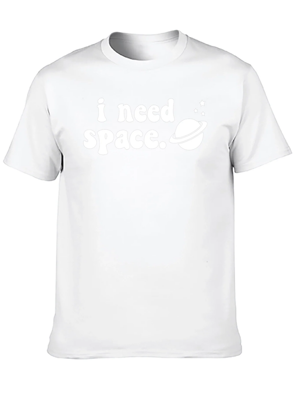 I Need Space Graphic Tee - Black T-Shirt product image 8