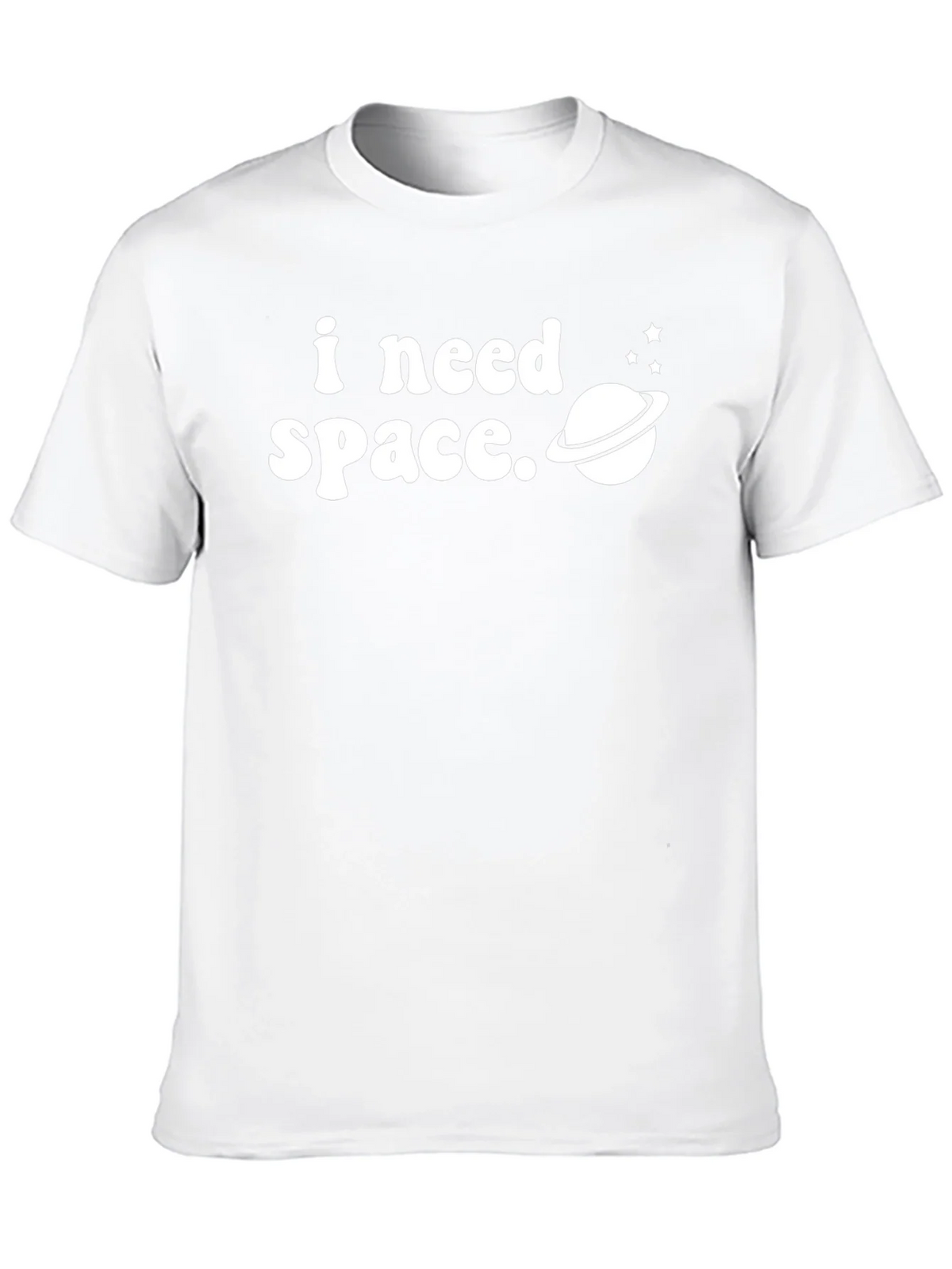I Need Space Graphic Tee - Black T-Shirt product image 8