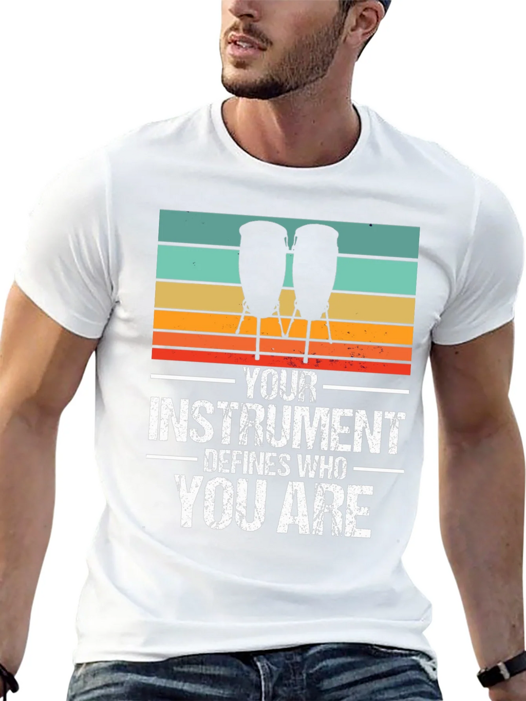 Your Instrument Defines Who You Are - Drum T-Shirt product image 2