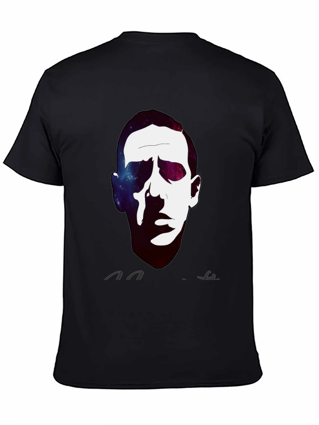 Cosmic Portrait Black T-Shirt product image 4