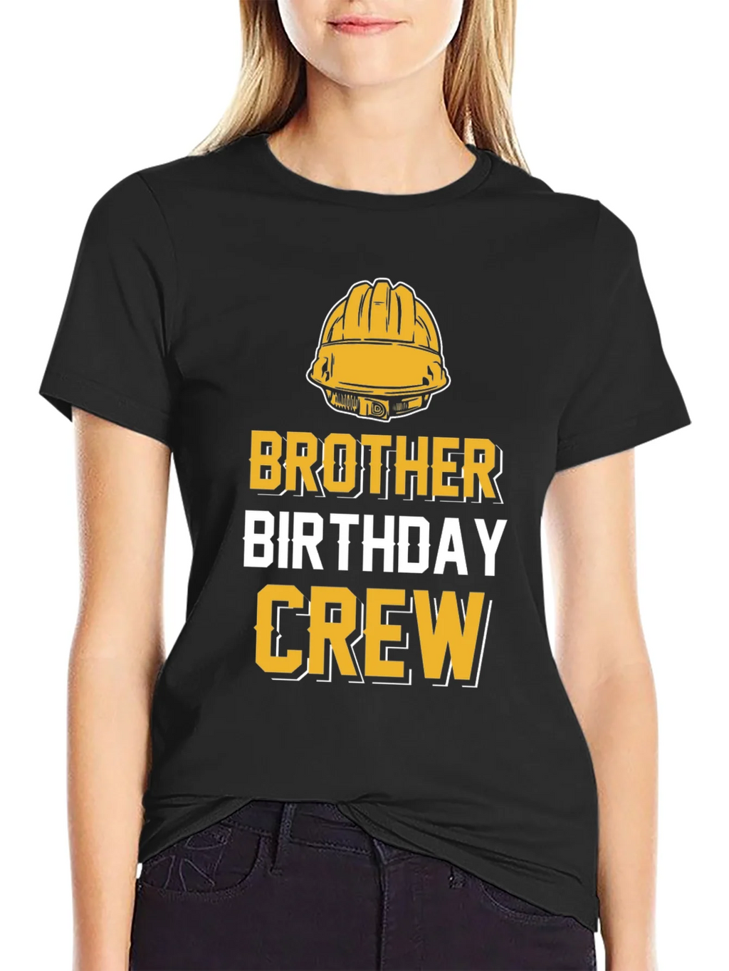 Brother Birthday Crew Construction T-Shirt product image 1