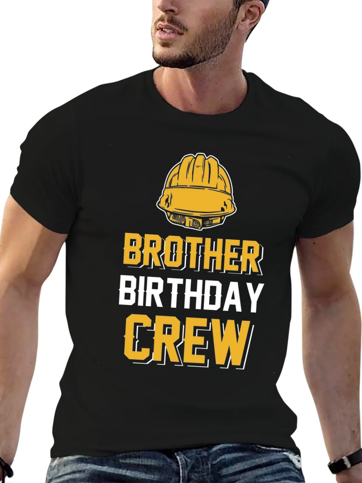 Brother Birthday Crew Construction T-Shirt product image 5