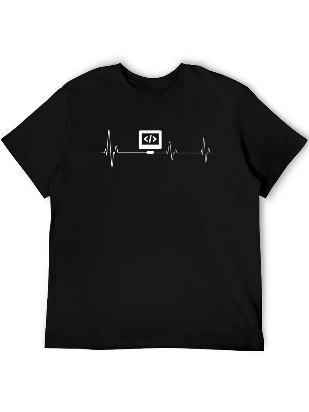 Coder Heartbeat T-Shirt - Programming Life product image 5