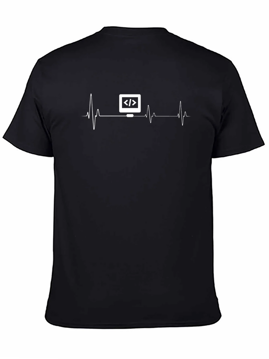 Coder Heartbeat T-Shirt - Programming Life product image 4