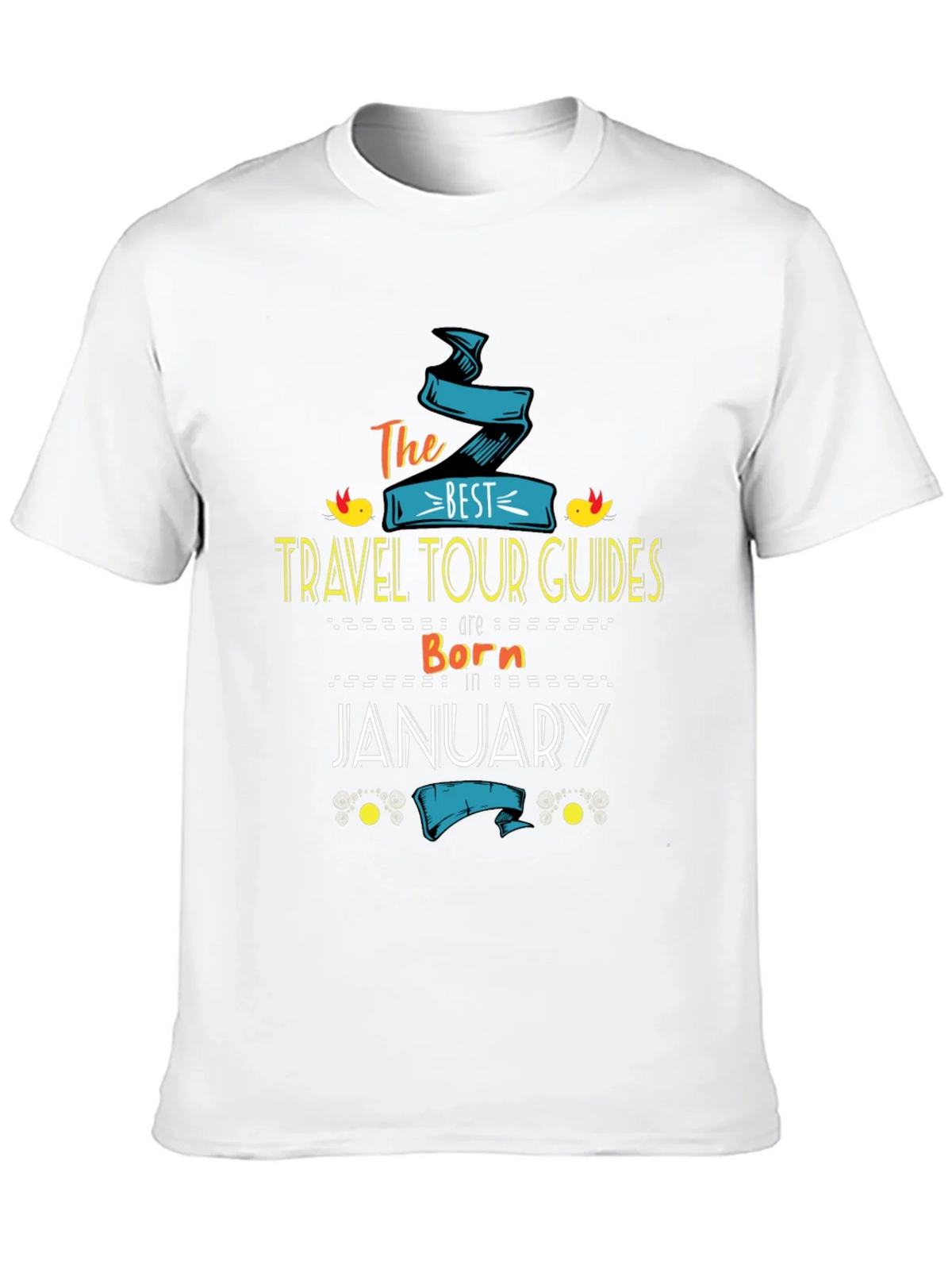 Best Travel Tour Guides Born in January T-Shirt product image 9