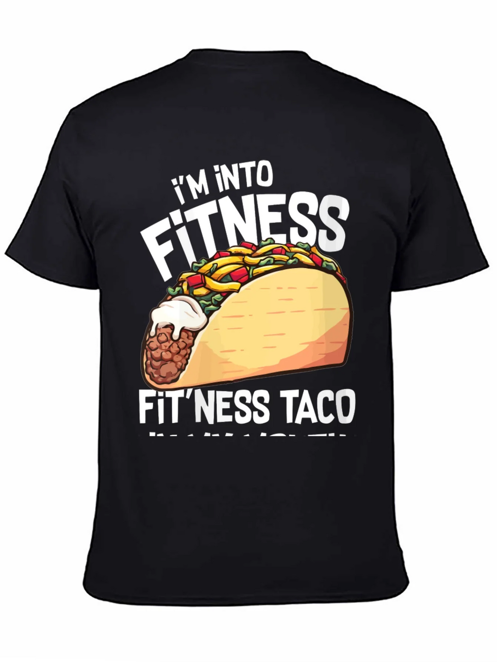 Fitness Taco Graphic T-Shirt product image 4