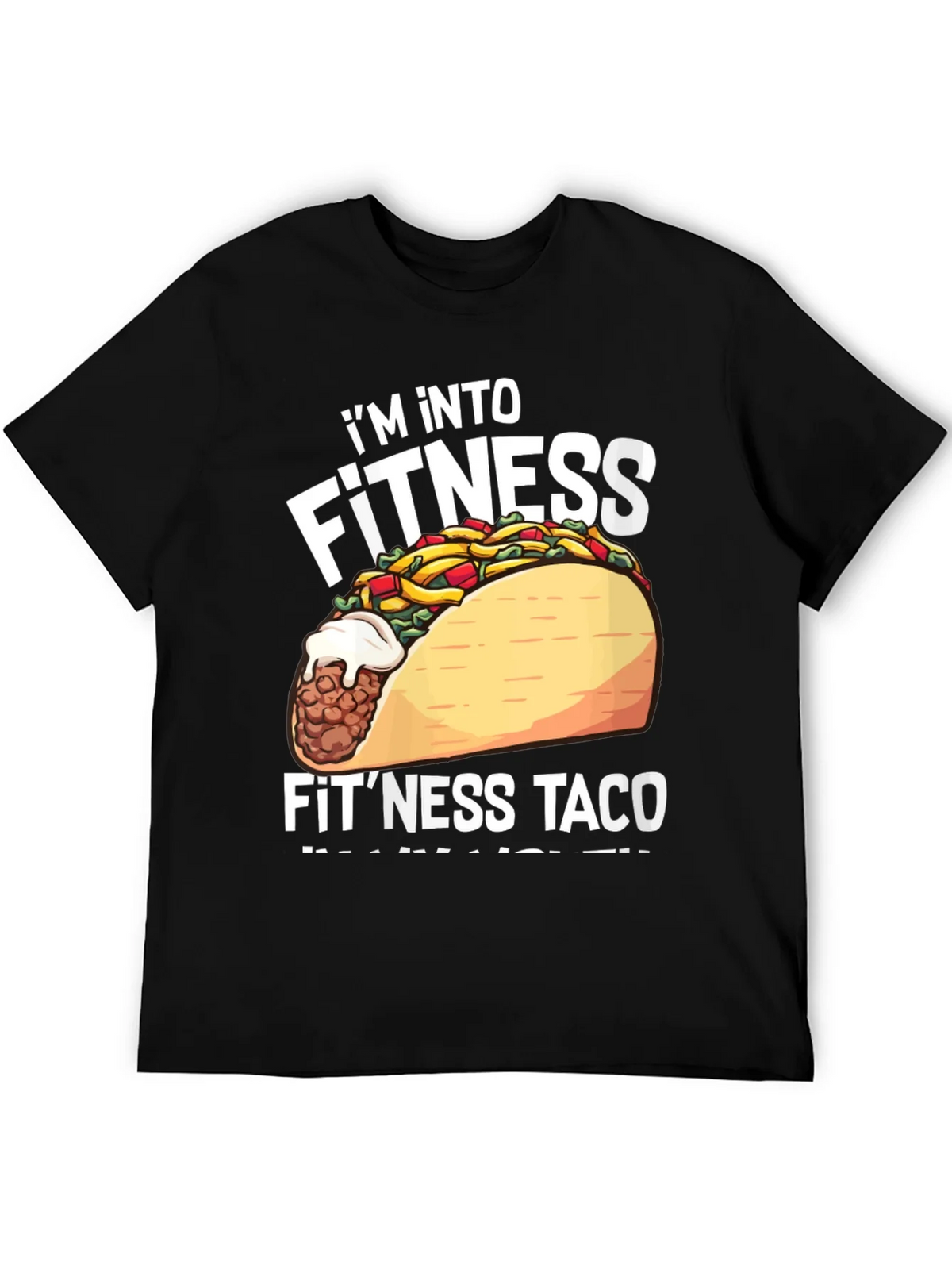 Fitness Taco Graphic T-Shirt product image 5