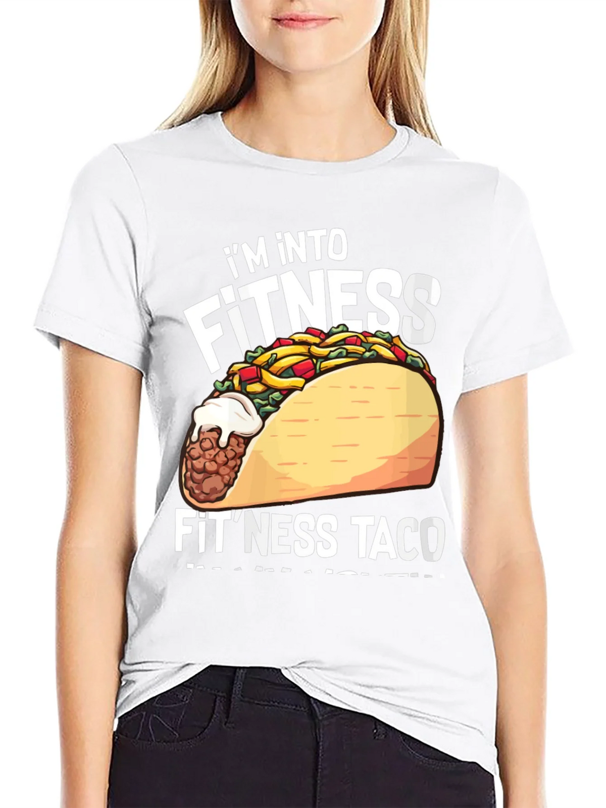 Fitness Taco Graphic T-Shirt product image 8