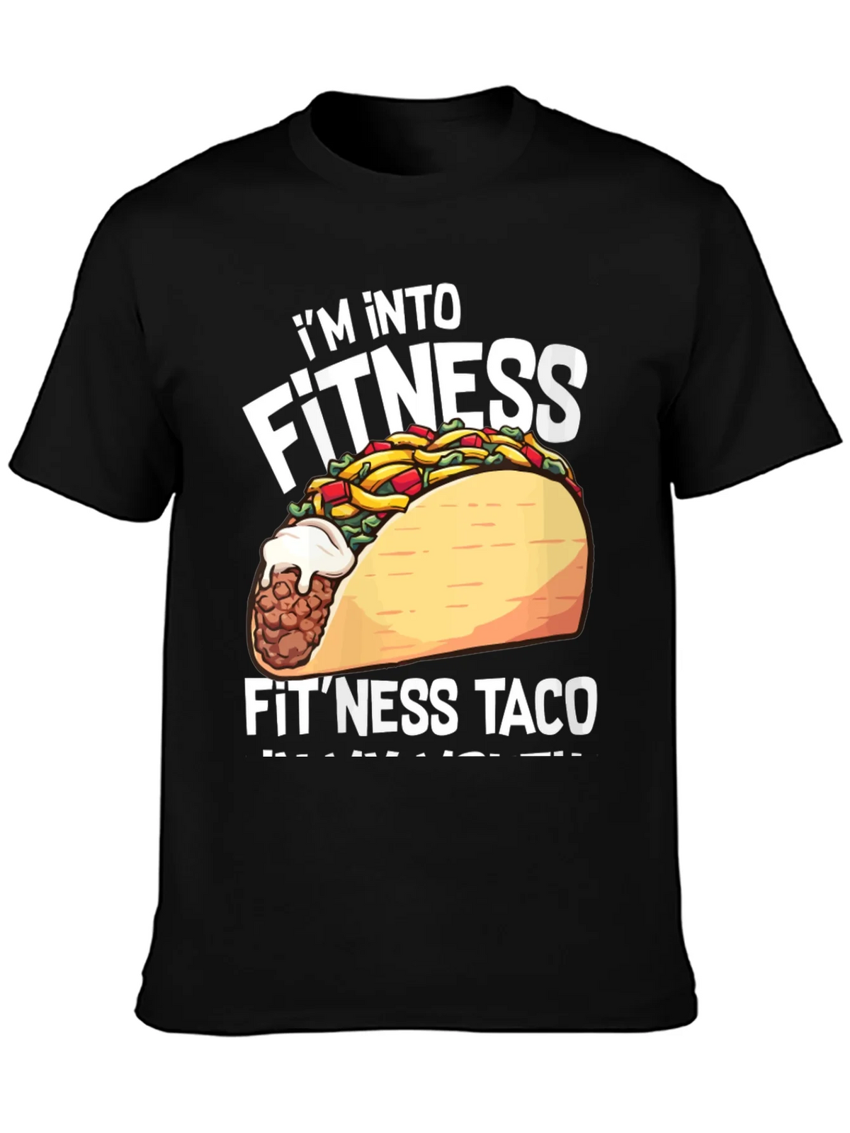 Fitness Taco Graphic T-Shirt product image 3