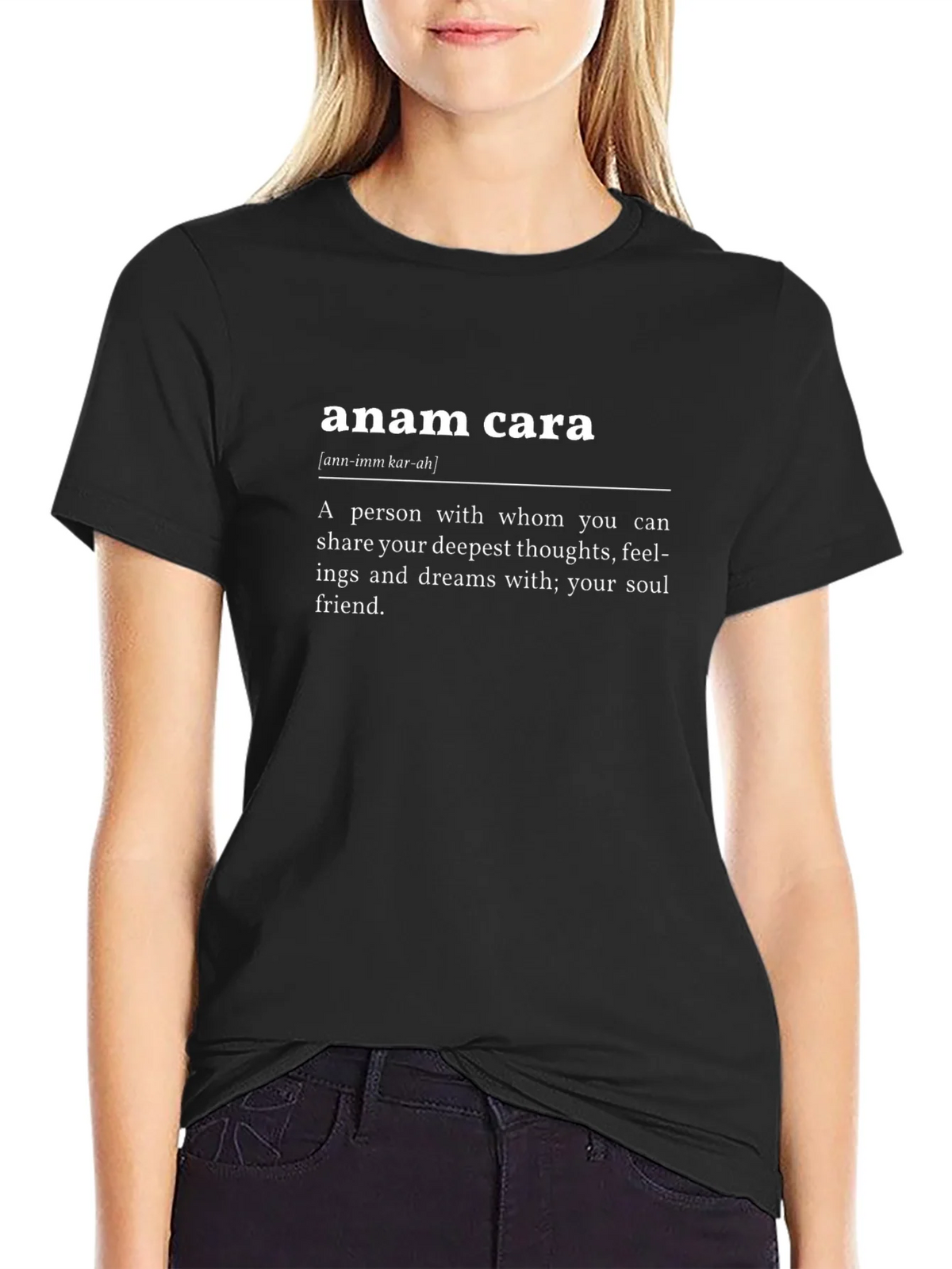 Anam Cara Definition T-Shirt - Soul Friend Tee product image 2
