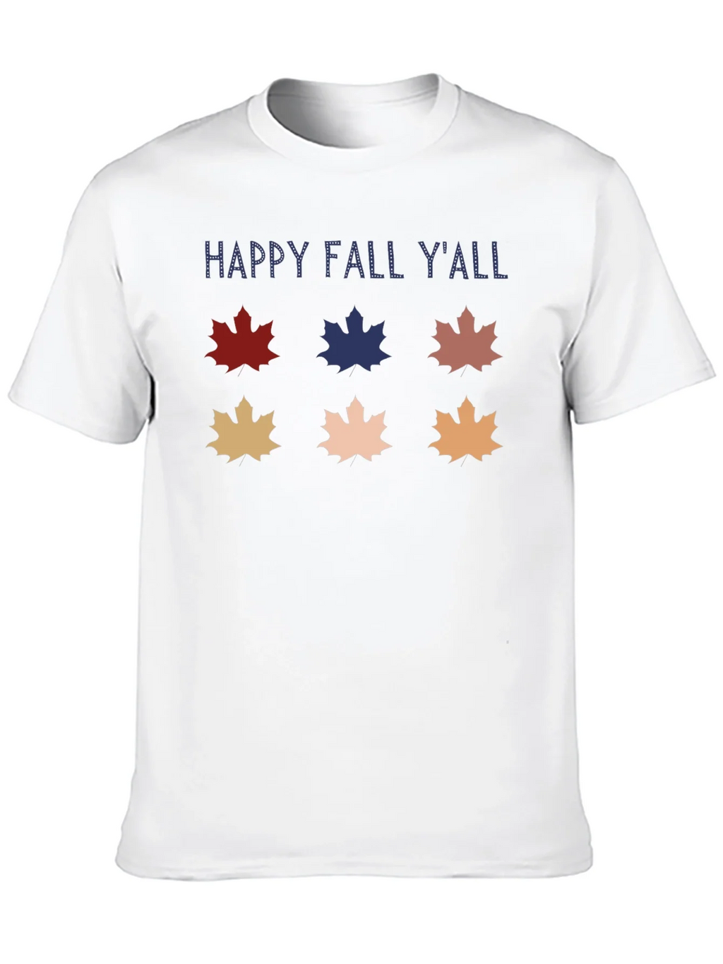 Happy Fall YAll T-Shirt Autumn Leaf Design product image 9
