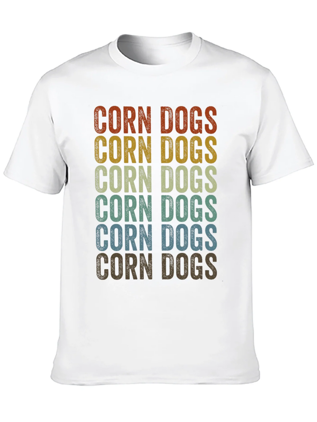 Retro Corn Dogs Graphic T-Shirt product image 9