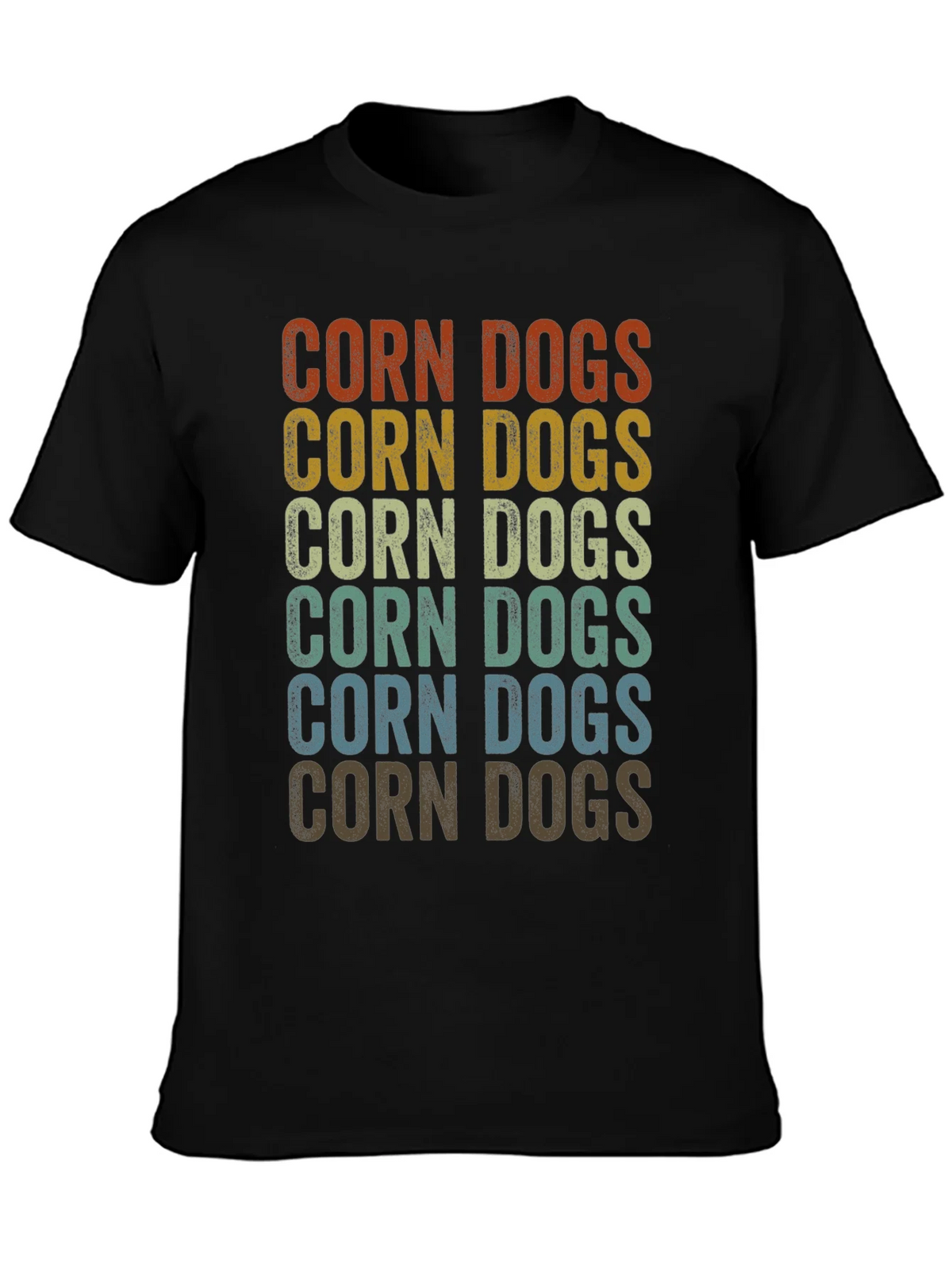 Retro Corn Dogs Graphic T-Shirt product image 3