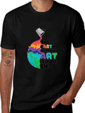 Colorful Earth Without Art T-Shirt product image 1