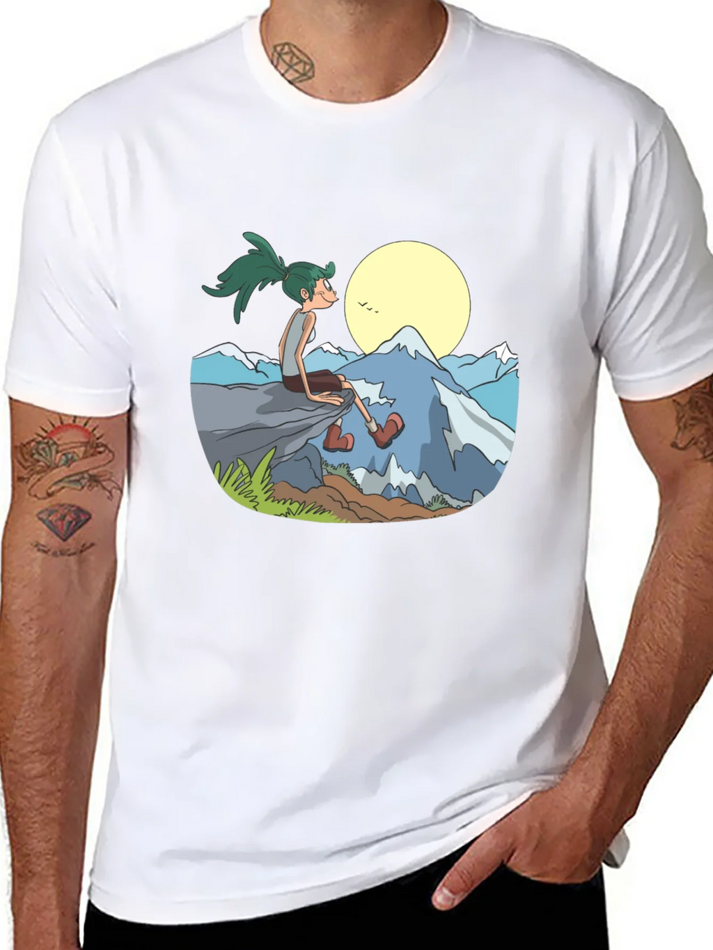 Nature Scene Graphic T-Shirt product image 2